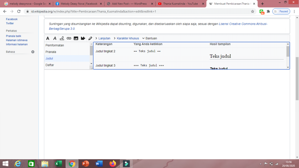 cara menulis di wikipedia