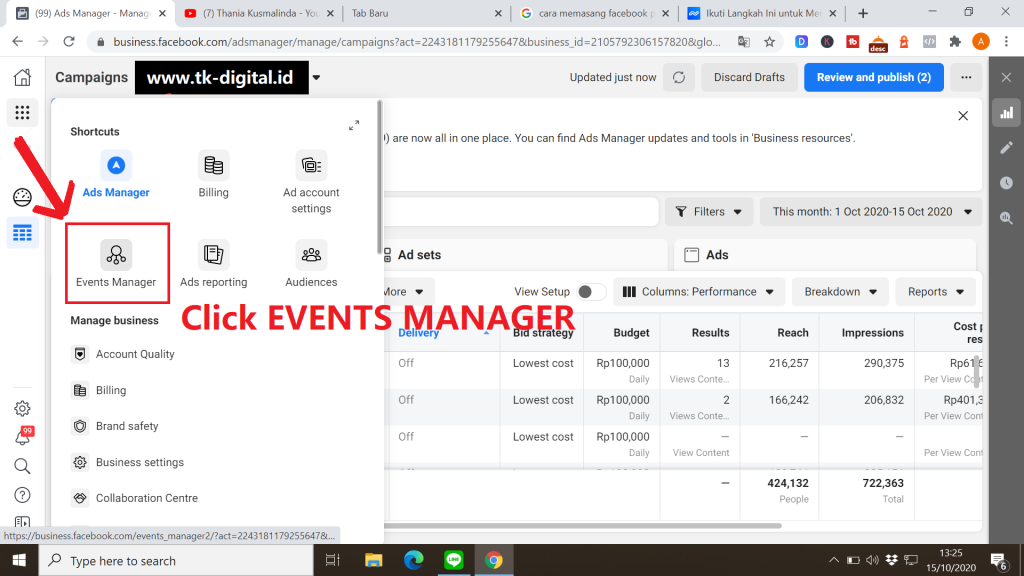 Cara Memasang Facebook Pixel Di Website