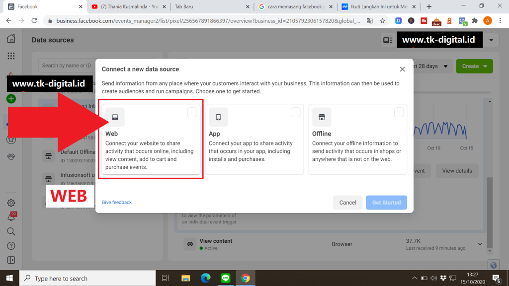 Cara Memasang Facebook Pixel Di Website