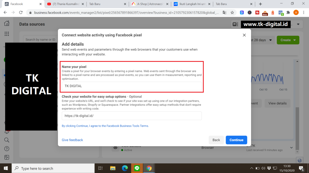 Cara Memasang Facebook Pixel Di Website