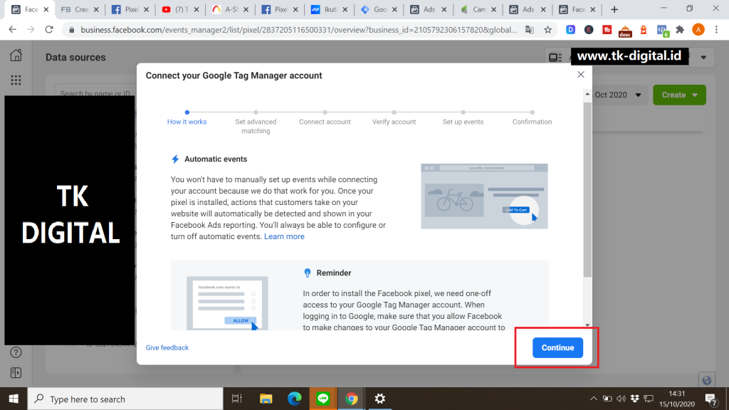 Cara Memasang Facebook Pixel Dengan Google Tag Manager