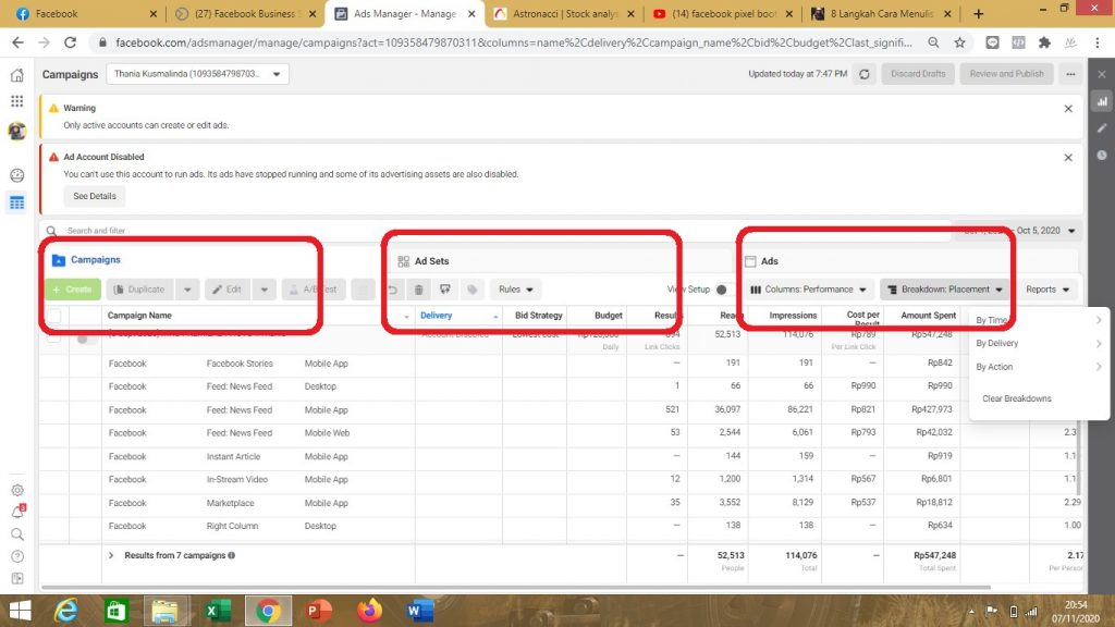 beriklan di facebook ads instagram ads
