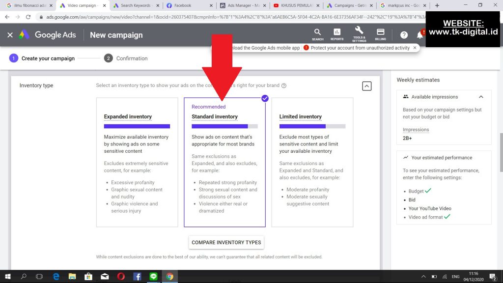 Cara Membuat Youtube Ads