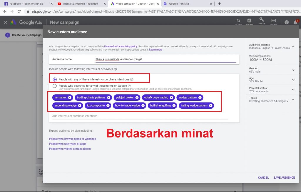 Cara Menentukan Target Audience Youtube Ads