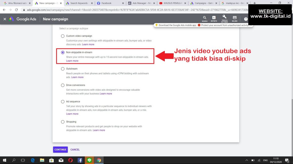 Cara Membuat Youtube Ads