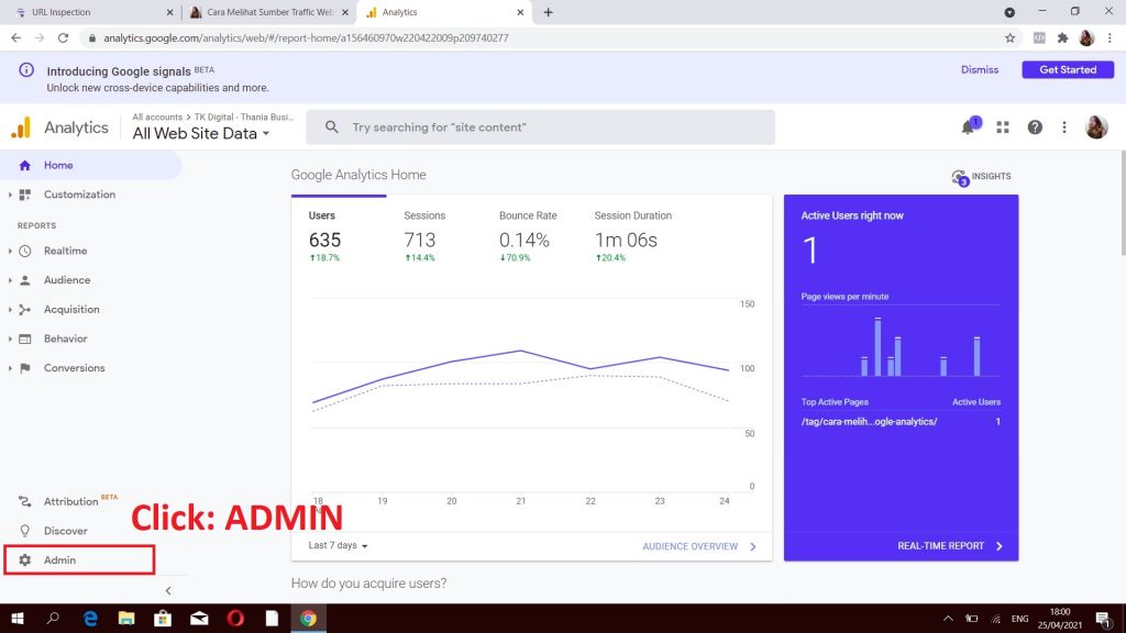 Menghubungkan Google Analytics ke Google Ads